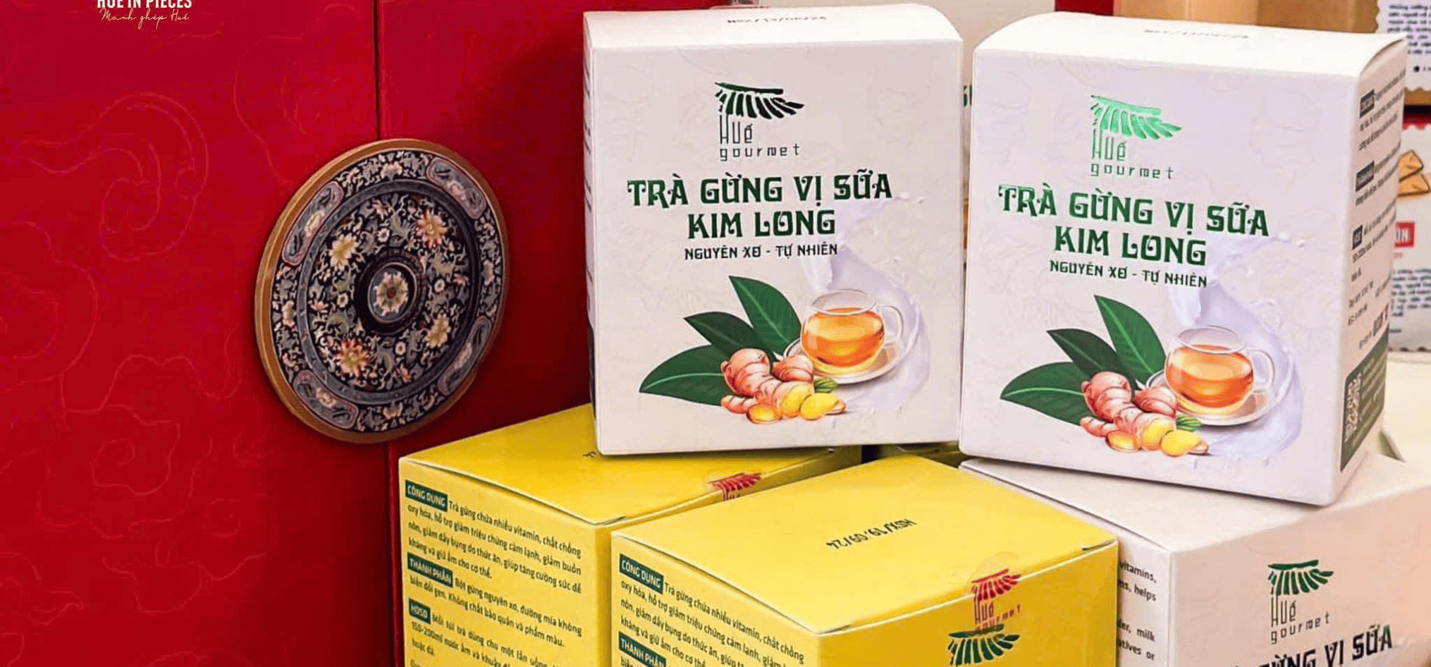 Khám Phá Bộ Sưu Tập Trà Gừng Kim Long Tại Không Gian HiPs